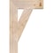 Ekena Millwork Traditional Block Smooth Bracket, Douglas Fir, 5 1/2"W x 22"D x 34"H BKT06X22X34TRA05SDF - alternate 2